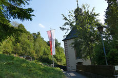 Sankt Crescentius on Tour in Ostheim und auf dem Kreuzberg (Foto: Karl-Franz Thiede)